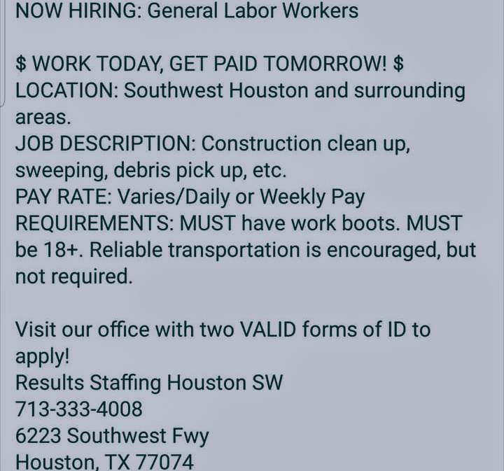 Jobs In Houston Jobs In Houston Craigslist