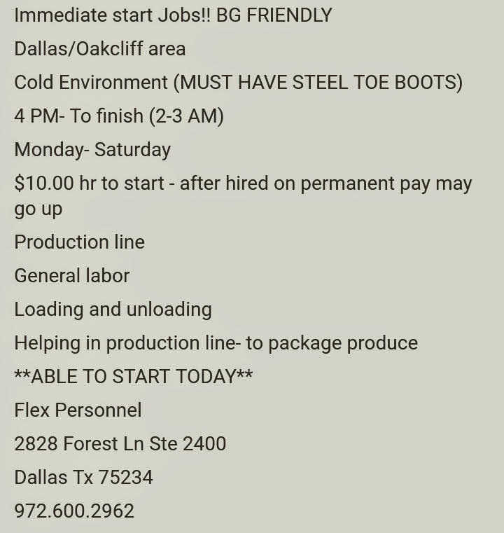 Hr Jobs In Dallas >> 2nd Chances 4 Felons 2c4f Hr Jobs In Dallas >> 2nd Chances 4 Felons 2c4f